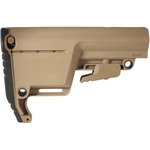 Mission First Tactical Battlelink 6-Position Mil-Spec Stock (M4) Utility Low Profile Scorched Dark Earth