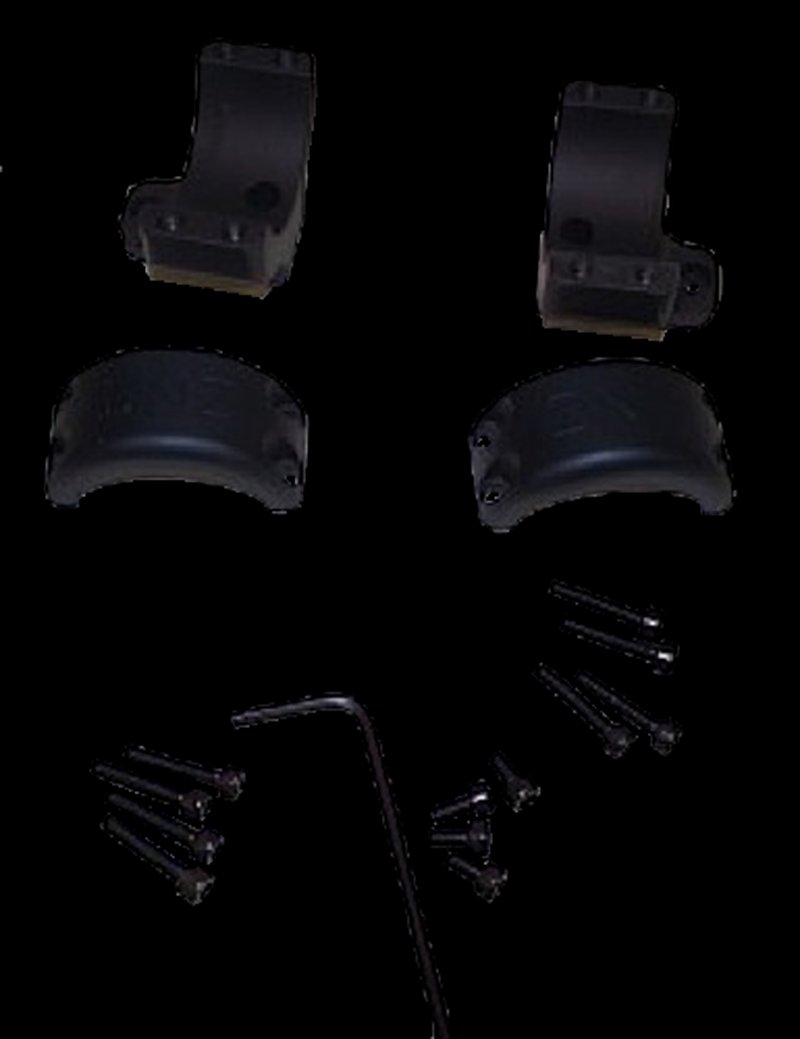 DNZ TK1TM2 Game Reaper 2 Scope Mount Ring Combo Matte Black 1 Tika