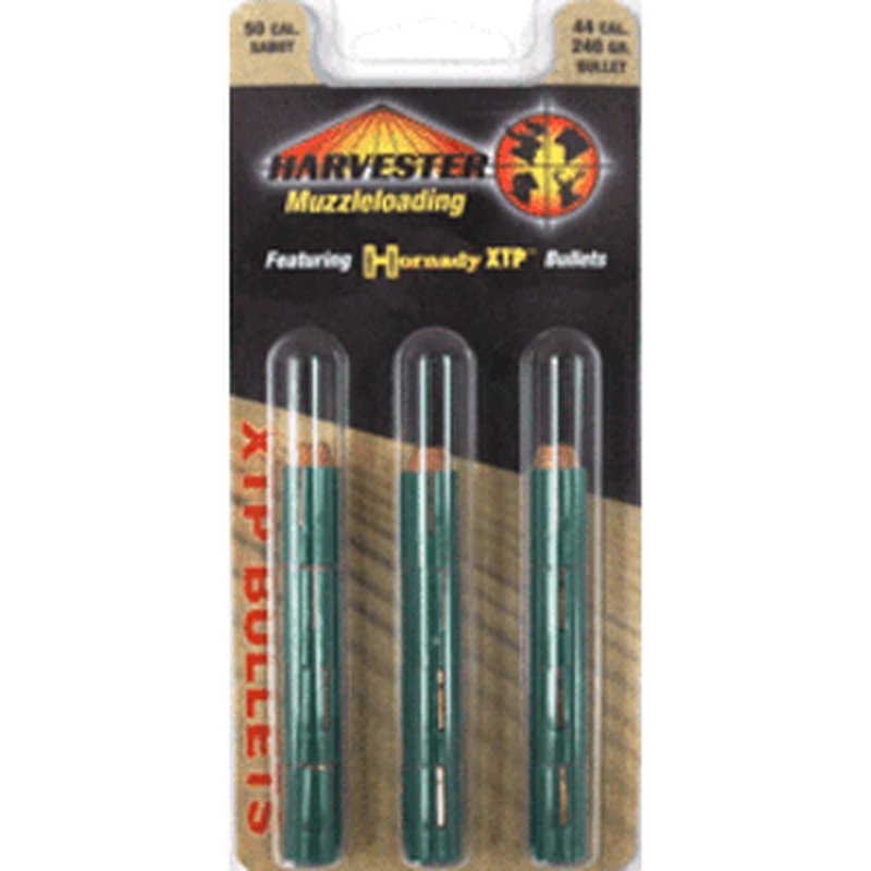 Harvester XTP 50 Caliber 240 Grain .430 Hornady XTP Sabot Ammunition 12 Pack