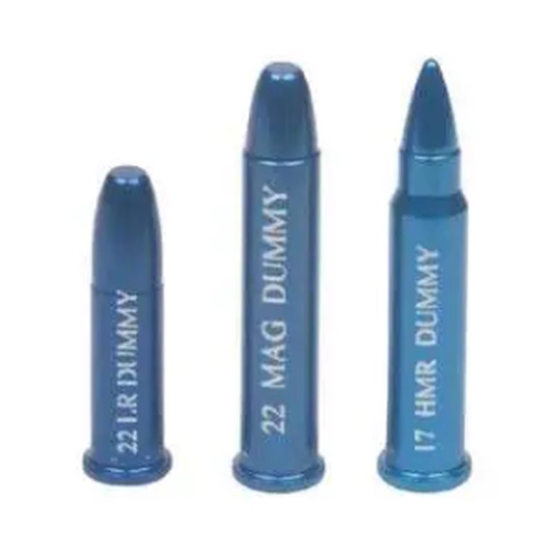 A-Zoom 12204 Rimfire Training Rounds 22 WMR Dummy Rounds (6-Pack)