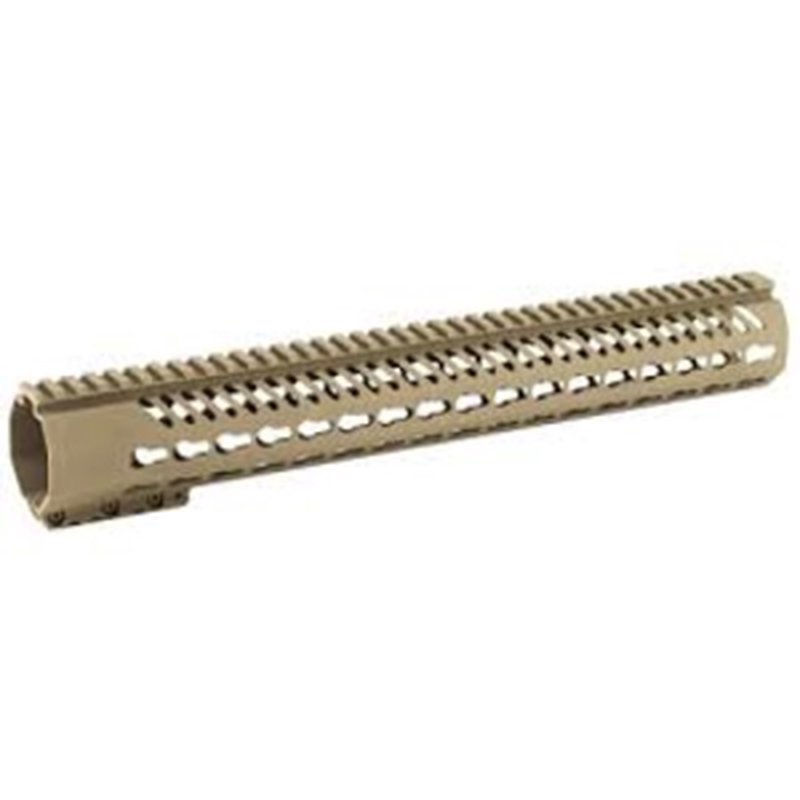 MISSION FIRST TACTICAL Tekko Metal AR15 Free Float 15" KeyMod Scorched DE