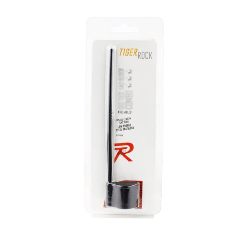 Tiger Rock .750 Low Profile Micro Gas Block and Sliver Pistol Length Gas Tube, Assembled (GTPB, GB01-B)