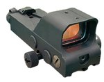 DI Optical MGOS SCR-7 Reflex Red Dot Sight Black CR123A LED Red