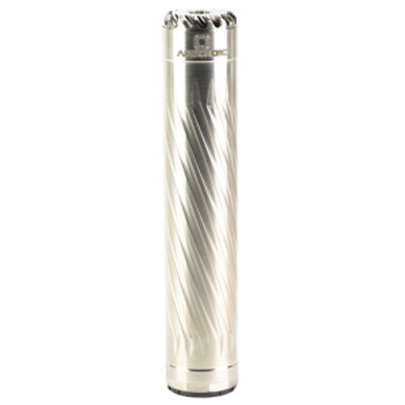 ANECHOIC AnechoX 223L Suppressor 223/5.56 Slvr Titan 1/2X28