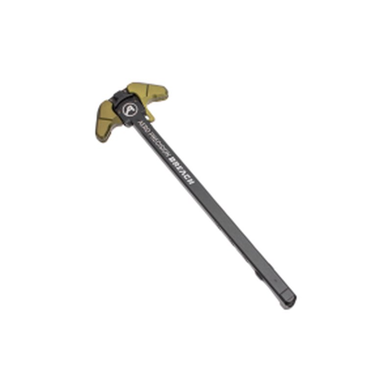 Aero Precision Breach AR-10 Ambidextrous Charging Handle - Black/OD Green - Small Lever