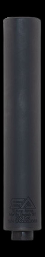 Sylvan Arms SA357TID Suppressor Direct Thread 1/2x28 Titanium Black