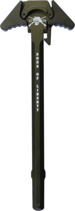 Sons of Liberty Gun Works Liberty Ambidextrous Charging Handle 5.56mm Anodized OD Green