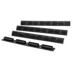 Ergo Grips M-LOK Rail Cover Black Polymer 6.25 in (AR-15)