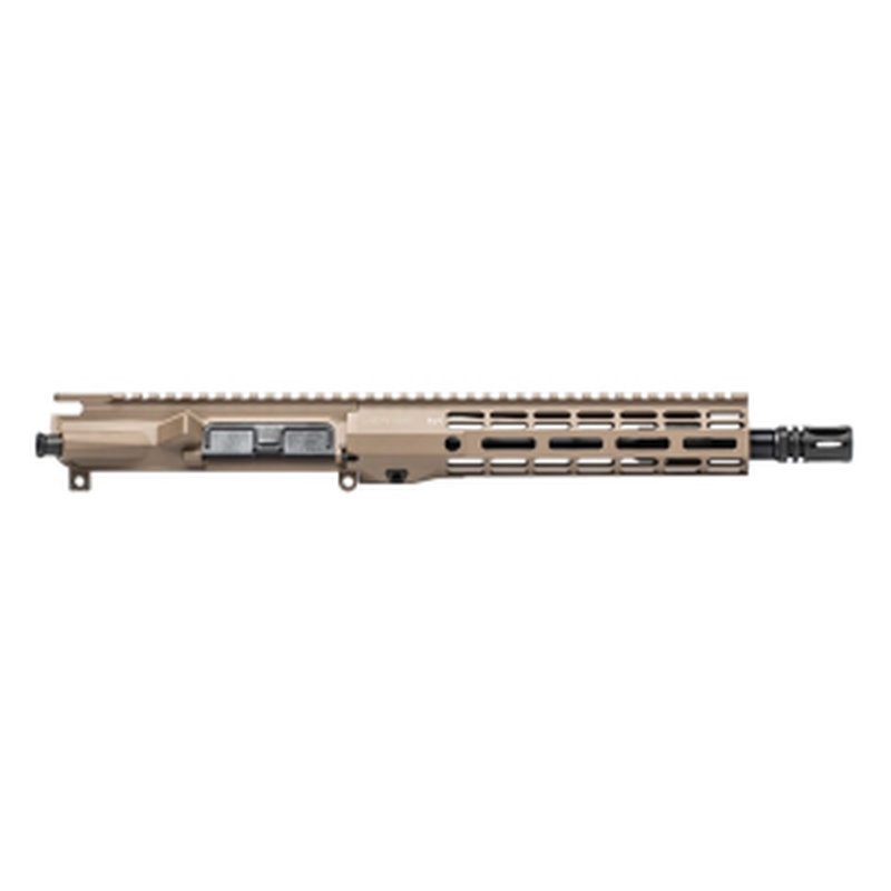 Aero Precision M4E1 Threaded 10.5" 5.56 Complete Upper Receiver with 9" ATLAS R-ONE Handguard - Cerakote FDE - APAR700712M2