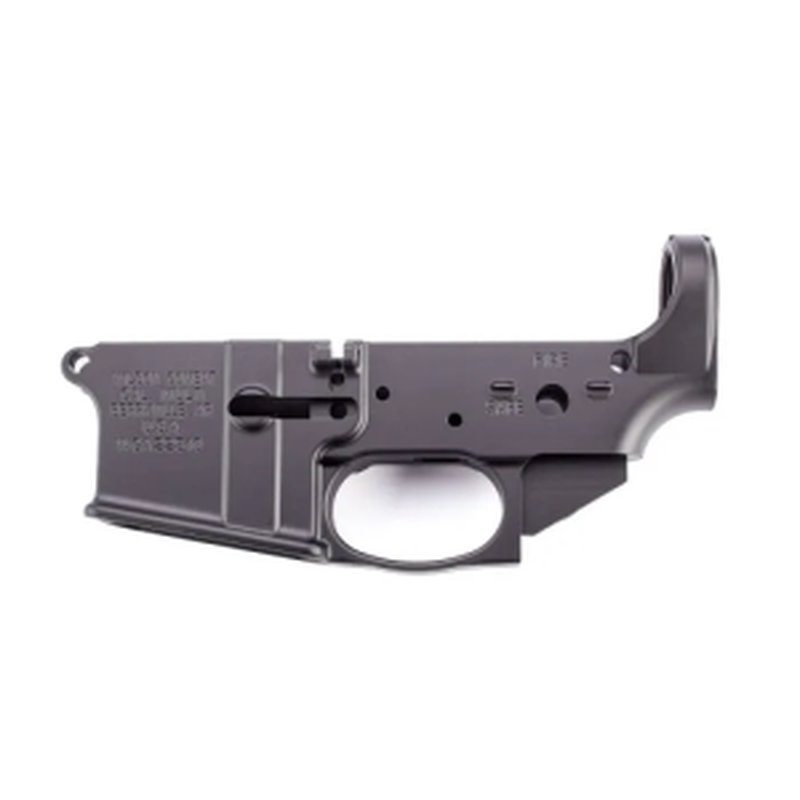 Wilson Combat AR-15 Lower Receiver Mil-Spec Anodized Black Closed Trigger Guard
