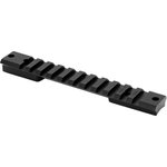 Warne Mountain Tech 20 MOA Tactical Rail Remington Short Action Black