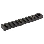 Arisaka Defense Rail Slider Picatinny M-LOK 3-Slot QD Rail Section (Black)
