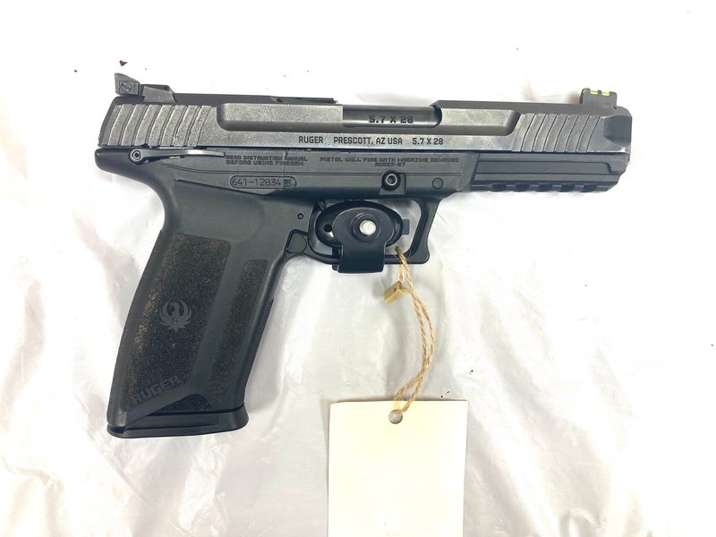 Ruger Ruger 57 5.7x28mm 20 Round Handgun 4.94 Inch Barrel