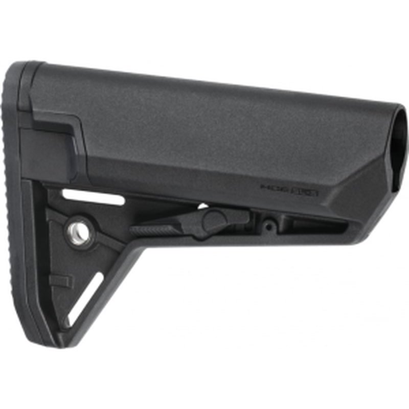 Magpul MAG653-BLK MOE SL-S Mil-Spec Carbine Buttstock AR-15/M16/M4 Reinforced Polymer Black Collapsible