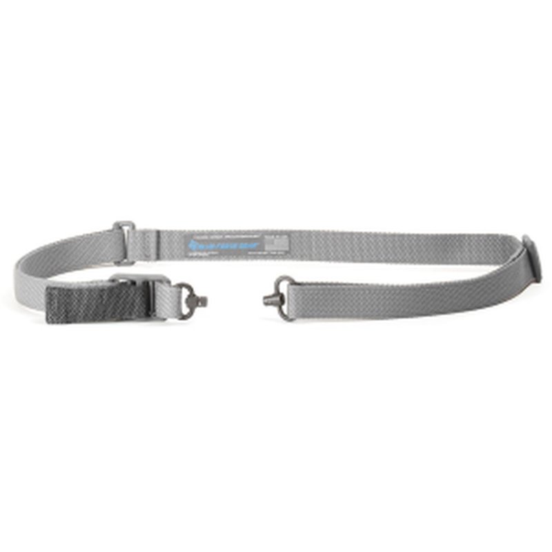 Blue Force Gear Vickers Combat Applications Push Button Rifle Sling with QD Swivel Nylon Wolf Gray