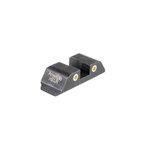 AmeriGlo Glock Tritium 2-Dot Rear Sight Yellow w/ White Front Reference