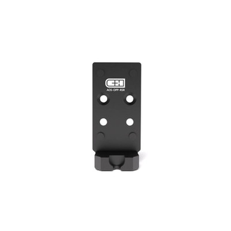 C&H Precision Agency Optic Cut Plate for Leupold Delta Point Pro with Integrated Rear Sight