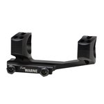 Warne Gen 2 X-SKEL 1-Piece Cantilever Picatinny Scope Mount 1" Rings Matte Black