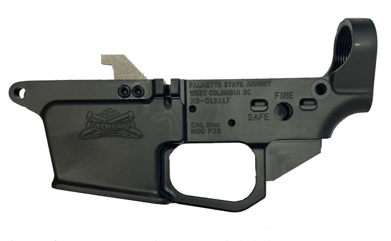 BLEM PSA PX9mm Forged Stripped Lower - uses Glock-style magazines