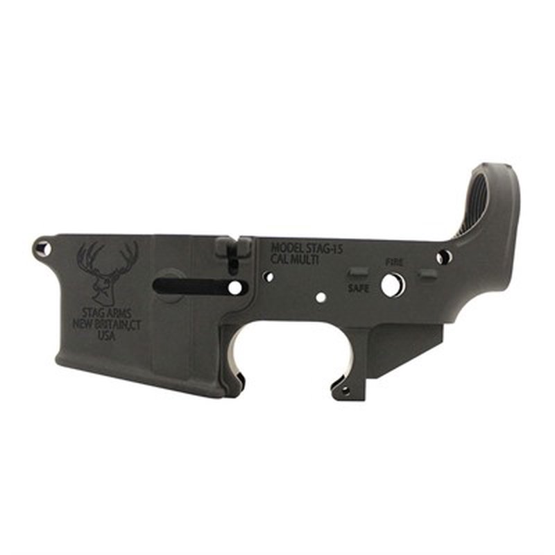 Stag 15 Stripped Lower Receiver - Black