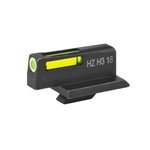 Hi-Viz LiteWave H3 Tritium/Litepipe Front Sight for Ruger GP100 - Green Tritium White Outline
