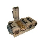 MTM 4-Can Ammo Crate 30 Cal Dark Earth Army Green