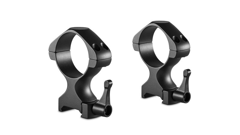Hawke Precision Steel Ring Mounts 34mm 2 Piece Weaver High Lever