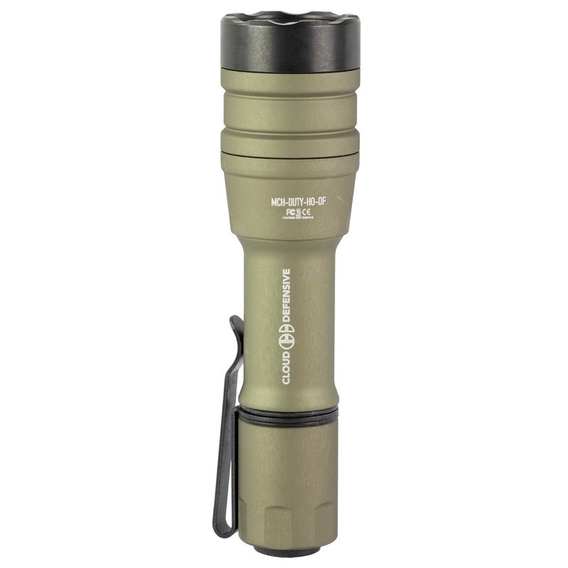Cloud Defensive MCH Duty High-Output Flashlight 1800 Lumens Flat Dark Earth CD2203-DF-P-FDE