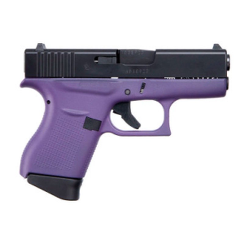 Glock G43 9mm 3.41in Barrel 6rd Purple Cerakote Apollo Custom Edition
