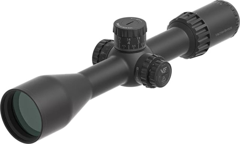 Vector Optics Tauron 5-25x56 34 mm Tube HD MIL Rifle Scope, First Focal Plane