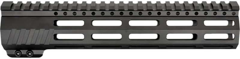 JE Machine Tech AR-15 Ultralightweight Minimalist Full Top Rail 10 in No Anti Rotation Tabs Black