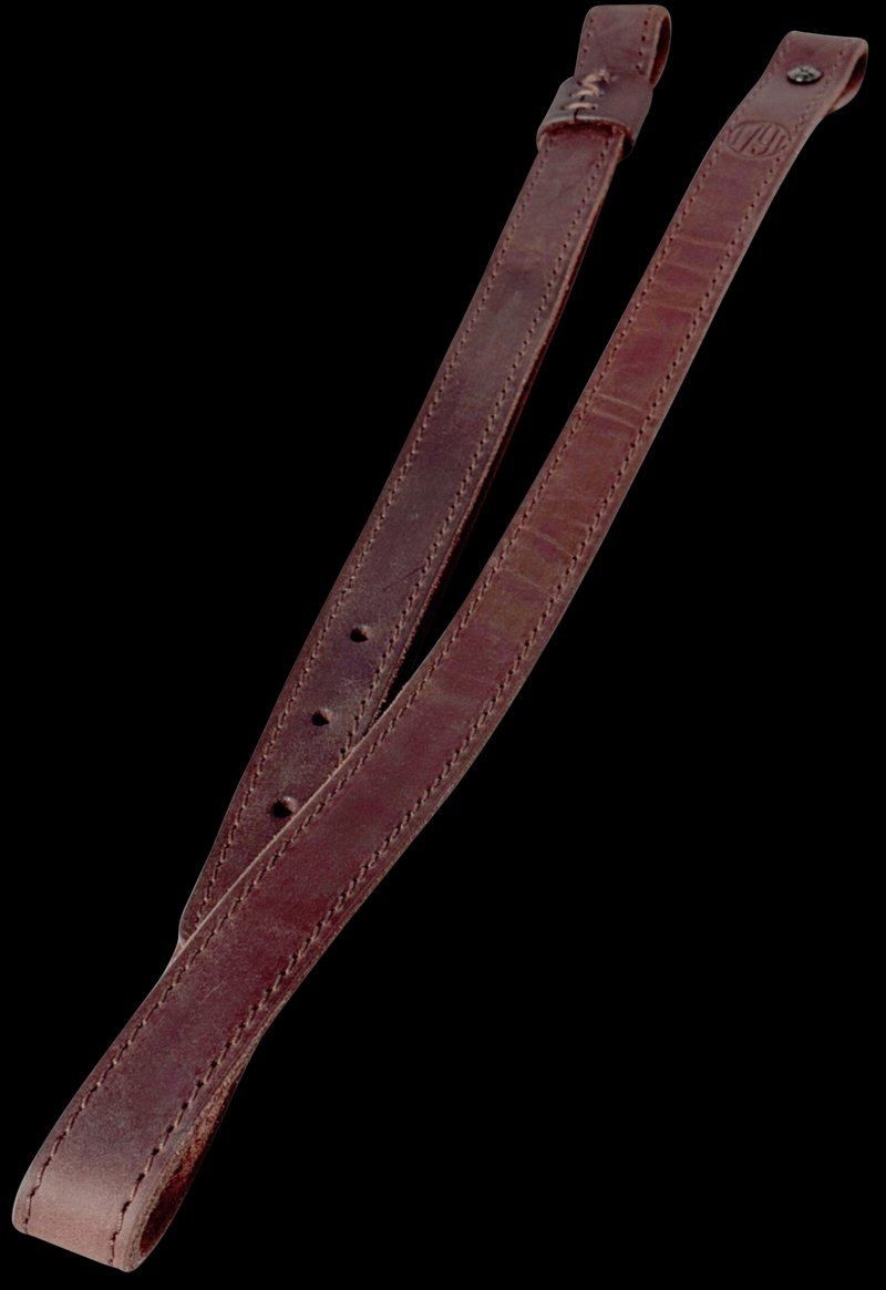 1791 Gunleather Oiled Brown Leather Rifle Sling 36 to 44 Length