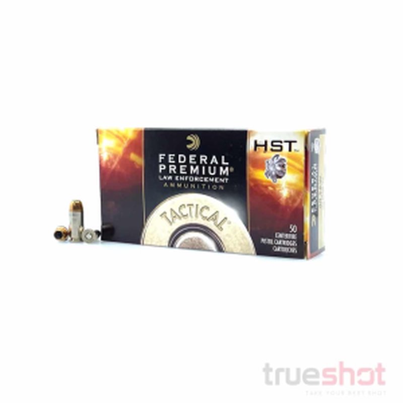 Federal Premium LE HST 40 S&W 180 Grain JHP Ammunition