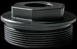 BANISH Direct Thread Mount Adapter HUB 1.375-24 Suppressors Titanium 11/16x24