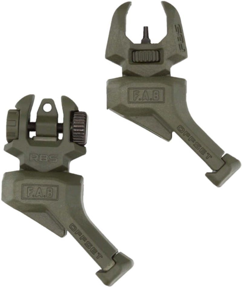 FAB Defense Top Mounted Deployable Front and Rear Sight for Right Hand