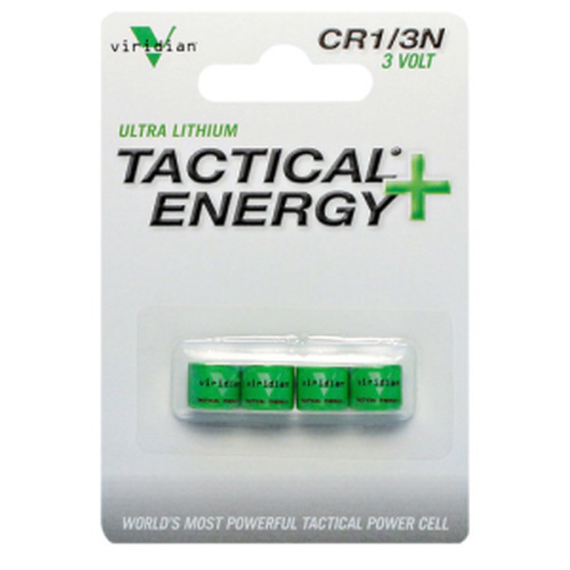 Viridian 13N4 1/3N 3V Lithium Battery 4 Pack