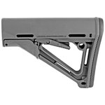 Magpul MAG310-GRY CTR Carbine Stock Stealth Gray Synthetic for AR-15, M16, M4 with Mil-Spec Tube
