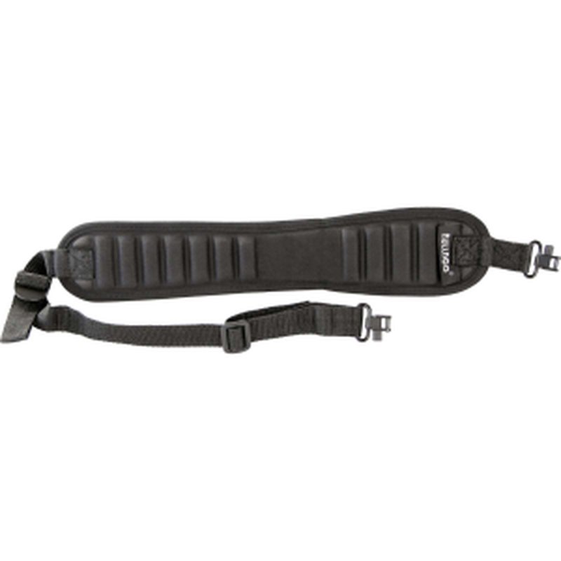 Bulldog Cases Ribbed Rifle Sling Locking Swivels Black