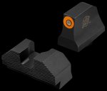XS Sight Systems GL-M020P-4N Minimalist Suppressor Night Sights