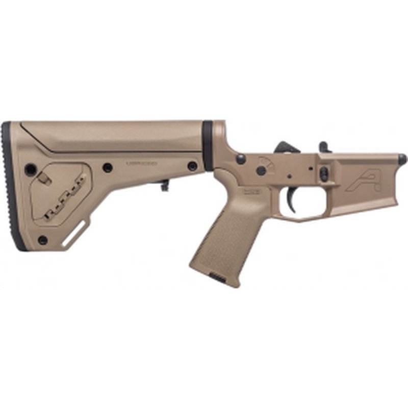Aero Precision M4E1 Complete Lower Receiver w/ MOE Grip & UBR Gen2 Stock - Cerakote FDE - APAR600129