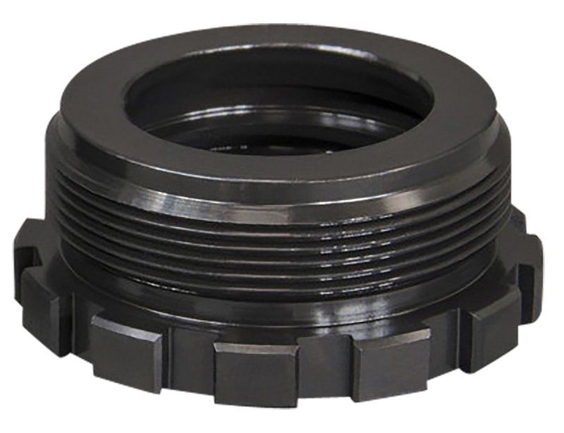 Yankee Hill Machine Kurz QD Adapter 1-3/8-24 Matte Black Oxide