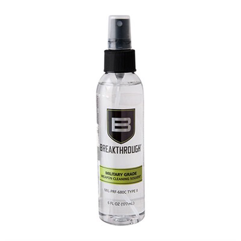 Breakthrough Clean Military Grade Solvent 6 fl oz Spray Bottle Cleaner