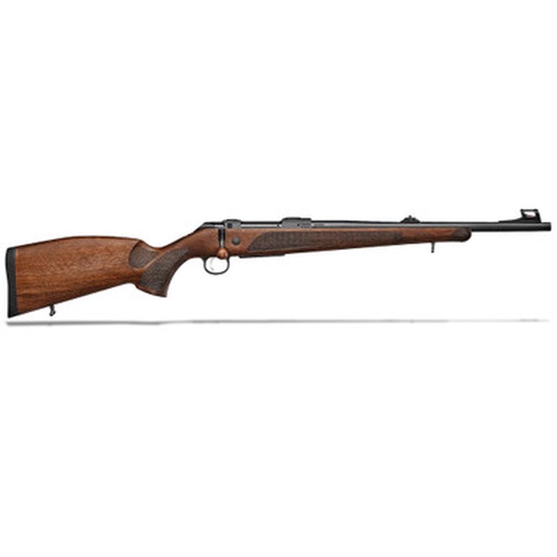 CZ-USA 600 ST2 Lux Walnut Stock .308 Win Fiber-Optic Front Rear Adjustable