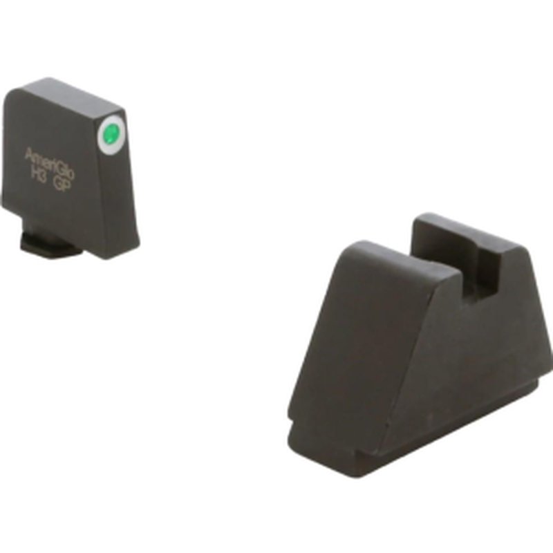 AmeriGlo KQGL495 4XL Tall Tritium Night Sight Set for Glock