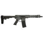 Wise Arms WA-15B 10.5-556-SBA3-SG Semi-Auto Pistol, 5.56 NATO/.223 Rem, 10.5" Barrel, 30+1, Billet Aluminum, SBA3 Brace, Grey Cerakote.