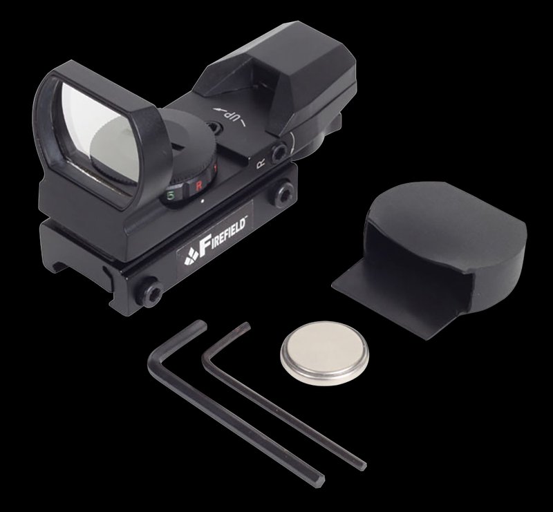 Firefield FF13004 Red/Green Multi-Reticle Reflex Sight 1x33x24mm Weaver/Picatinny