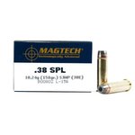 Magtech 38E Range/Training 38 Special 158gr SJHP Ammunition