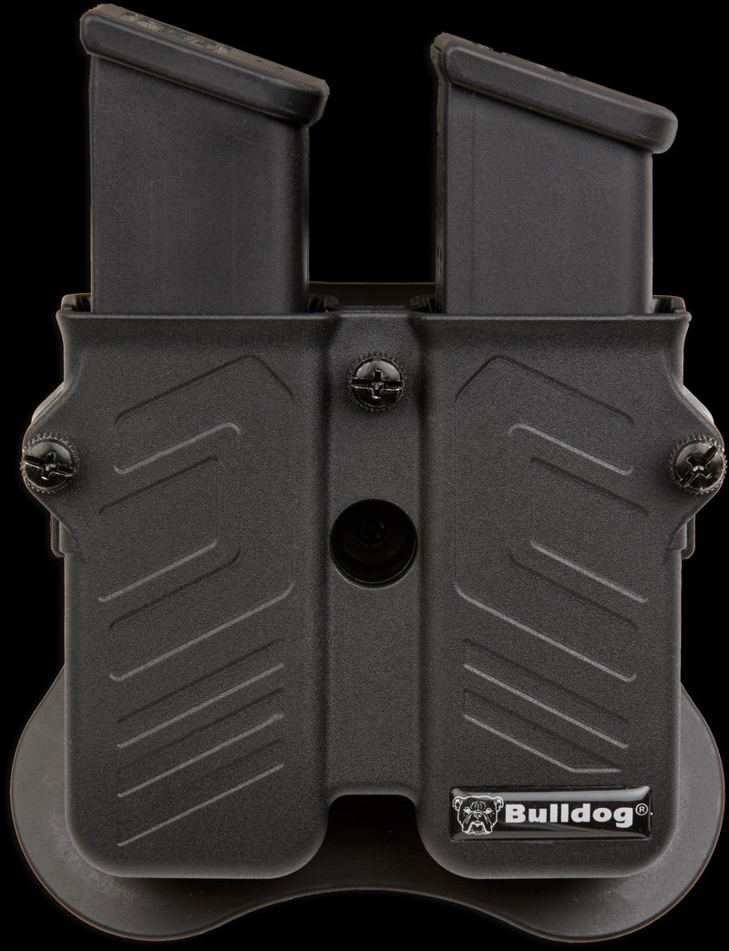 Bulldog Cases Bulldog Max MultiFit Mag Holder Black Polymer Paddle