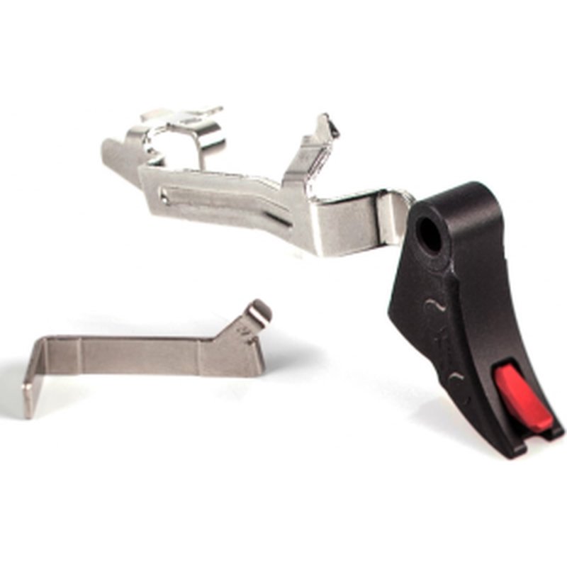 Zev Technologies Cftprobarsmb Pro Curved Trigger BAR Assembly Aluminum Black/Red