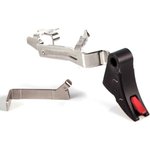 Zev Technologies Cftprobarsmb Pro Curved Trigger BAR Assembly Aluminum Black/Red